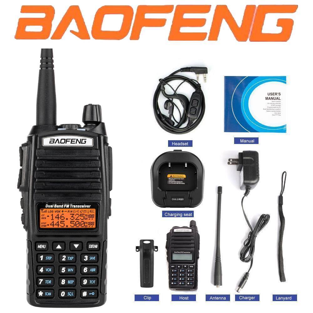 BAOFENG User's Manual  
BAOFENG Headset Manual  
BAOFENG Dual Band FM Transceiver  

Features:  
- Dual Band FM Transceiver  
- Tail LDS VOX + RNEG  
- Dual Band: 146.325 - 146.325  
- 445.500 - 445.500  

Buttons:  
1. STEP  
2. TXP  
3. SAVE  
4. VOX  
5. WIN  
6. ABR  
7. TDR  
8. BEEP  
9. TOT  
0. SCAN  
- SQL  

Accessories:  
- Charging Seat  
- Host  
- Antenna  
- Charger  
- Lanyard