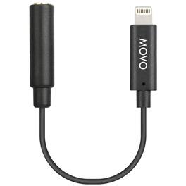 MOVO - IMA-2 Headphone Adapter - 3.5mm TRS to Lightning - Compatible with iPhone and iPad