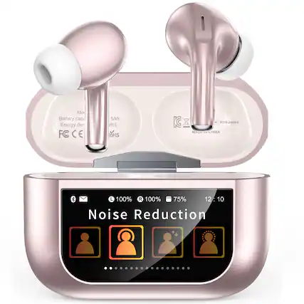 Mo
Battery capa
Energy den
FC CE
5Ah
vh/L
OHS
R: 219-249064
MADE IN CHINA
L 100%
R 100%
75%
12:10
Noise Reduction