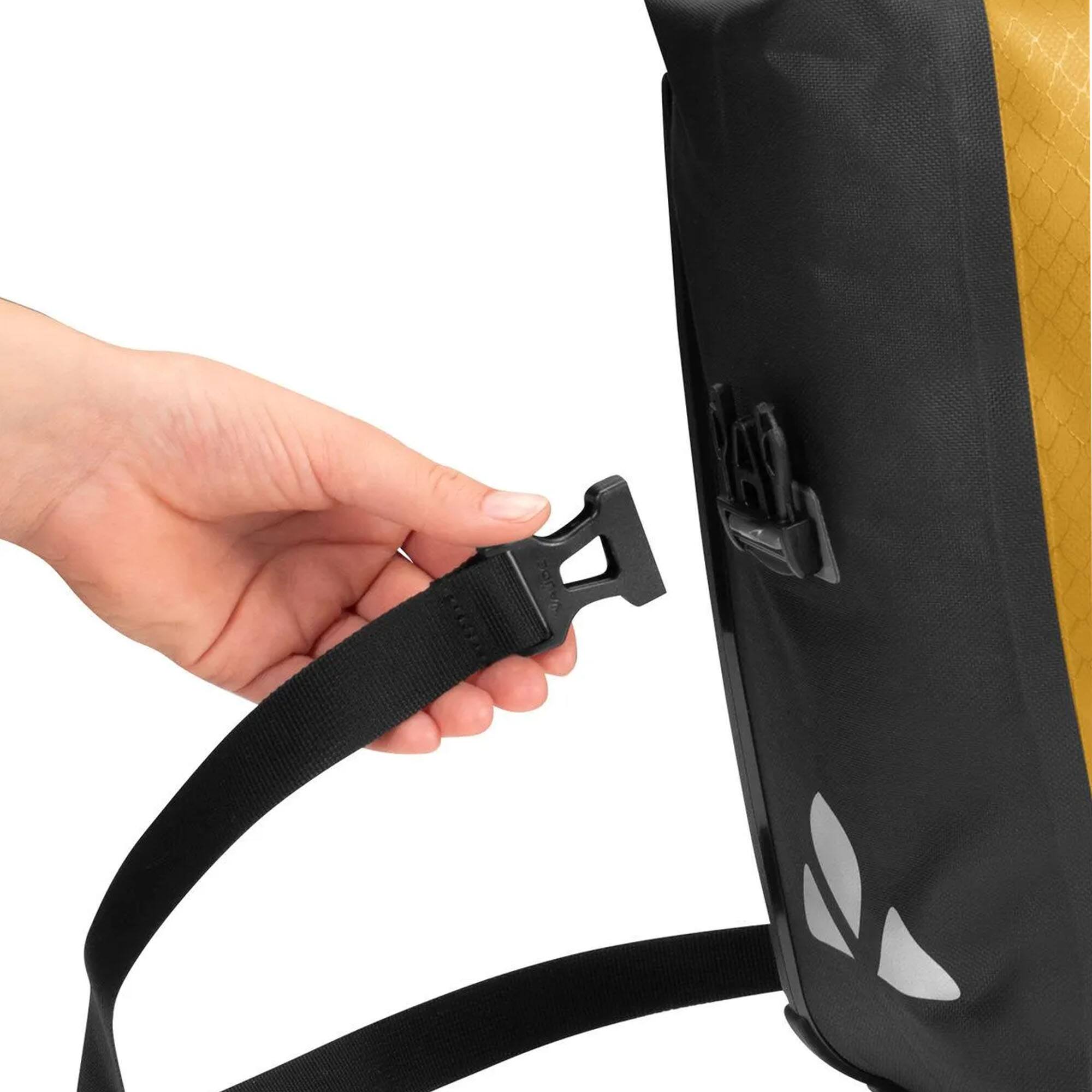 Alt View 4. VAUDE - Vaude Aqua Front Bike Bags - Burnt Yellow - Burnt Yellow.