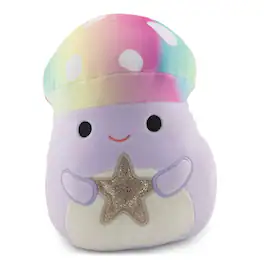 Kellytoy - Squishmallows 8 Inch Plush | Mahdi The Mushroom With Star - Multi-Color
