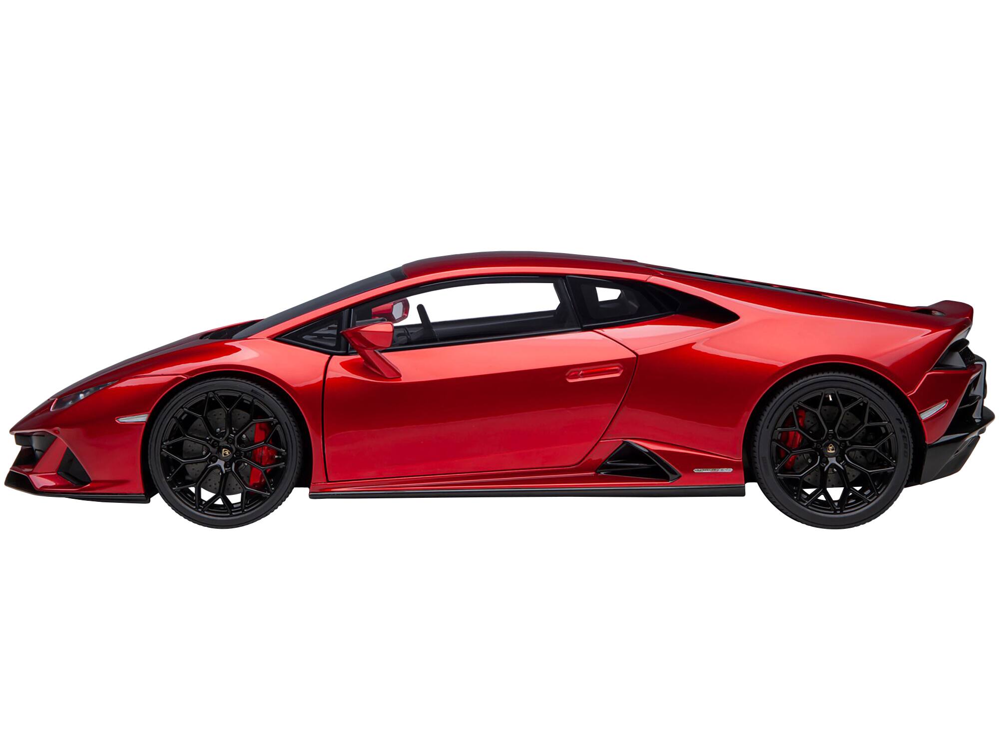 Alt View 1. Autoart - Lamborghini Huracan EVO Rosso Bia Red Metallic 1/18 Model Car by Autoart - Red Metallic .