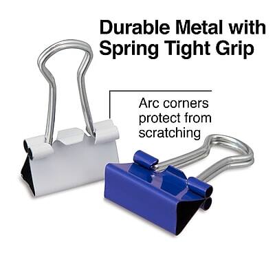 Durable Metal with Spring Tight Grip

Arc corners protect from scratching