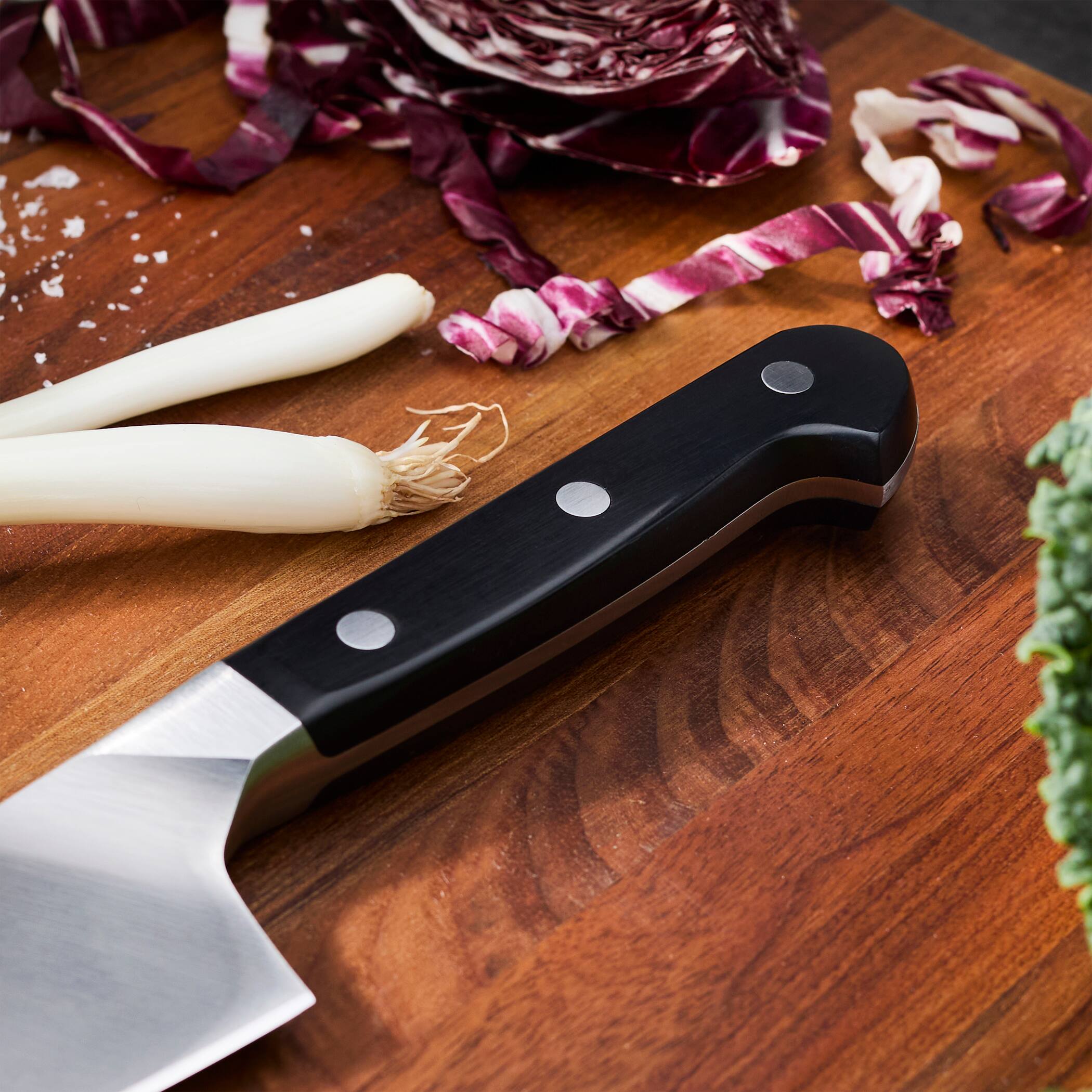 Alt View 3. ZWILLING - ZWILLING Pro 7-inch Ultimate Chef's Knife - Stainless Steel.
