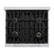 Alt View 2. ZLINE - ZLINE 30 in. 4.2 cu. ft. Freestanding Select Gas Range with 4 Burner Cooktop and Convection Oven (HGR30) - Stainless Steel.