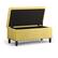 Alt View 18. Simpli Home - Emily Storage Ottoman - Dijon Yellow.