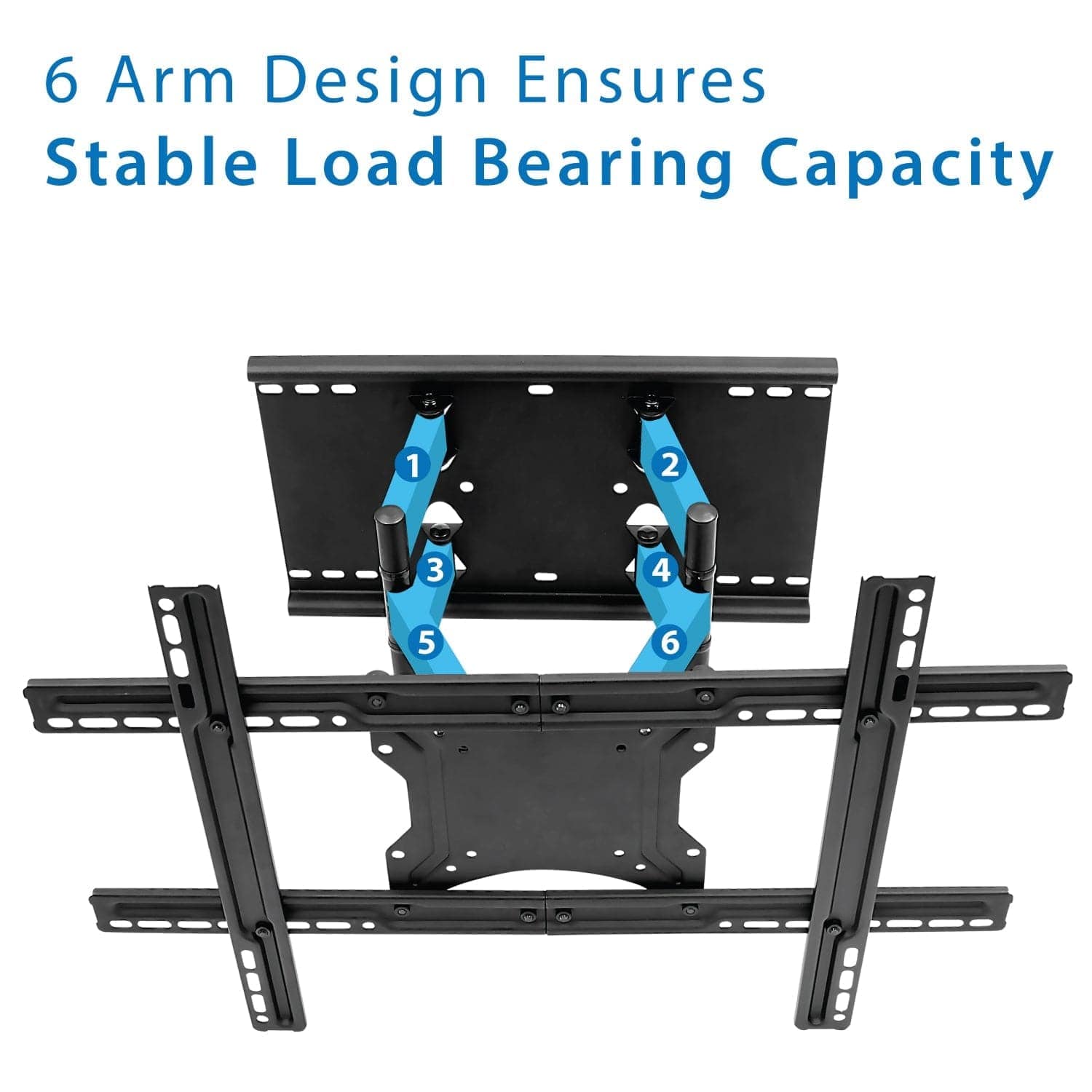 6 Arm Design Ensures Stable Load Bearing Capacity

1 2 3 4 5 6