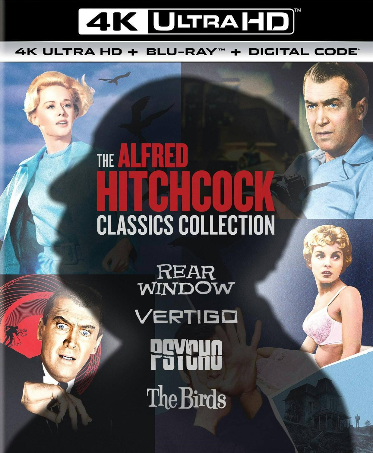 Angle. The Alfred Hitchcock Classics Collection, Vol. 1   - 4K Blu-Ray.