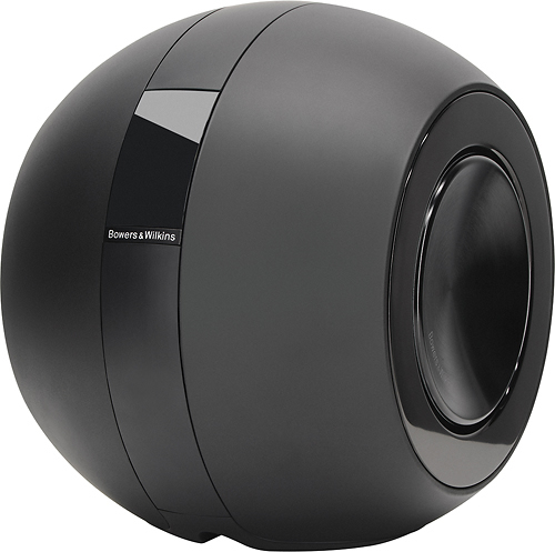 Angle View: Bowers & Wilkins - Dual 8" 400W Active Subwoofer - Black