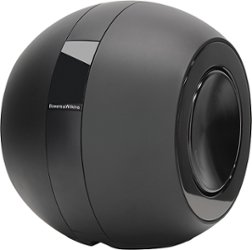 Bowers & Wilkins - Dual 8" 400W Active Subwoofer - Black - Front_Zoom
