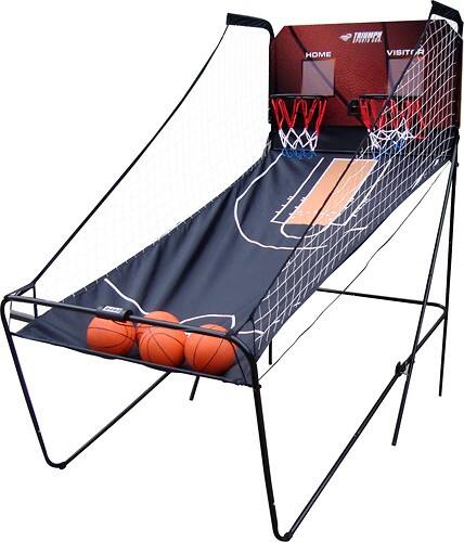 Angle Standard. Triumph Sports USA - Arcade 8-in-1 2-Player Basketball Game.