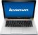 Front Standard. Lenovo - 14" Laptop - 6GB Memory - 750GB Hard Drive 24GB Solid State Drive - Sapphire Blue.