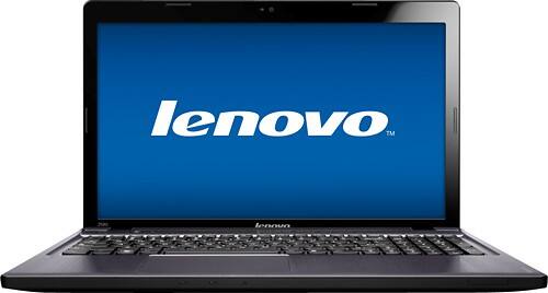 Front Standard. Lenovo - IdeaPad 15.6" Laptop - 4GB Memory - 500GB Hard Drive.