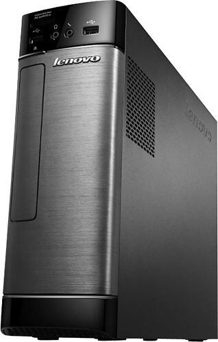 Front Standard. Lenovo - Desktop - 4GB Memory - 1TB Hard Drive.