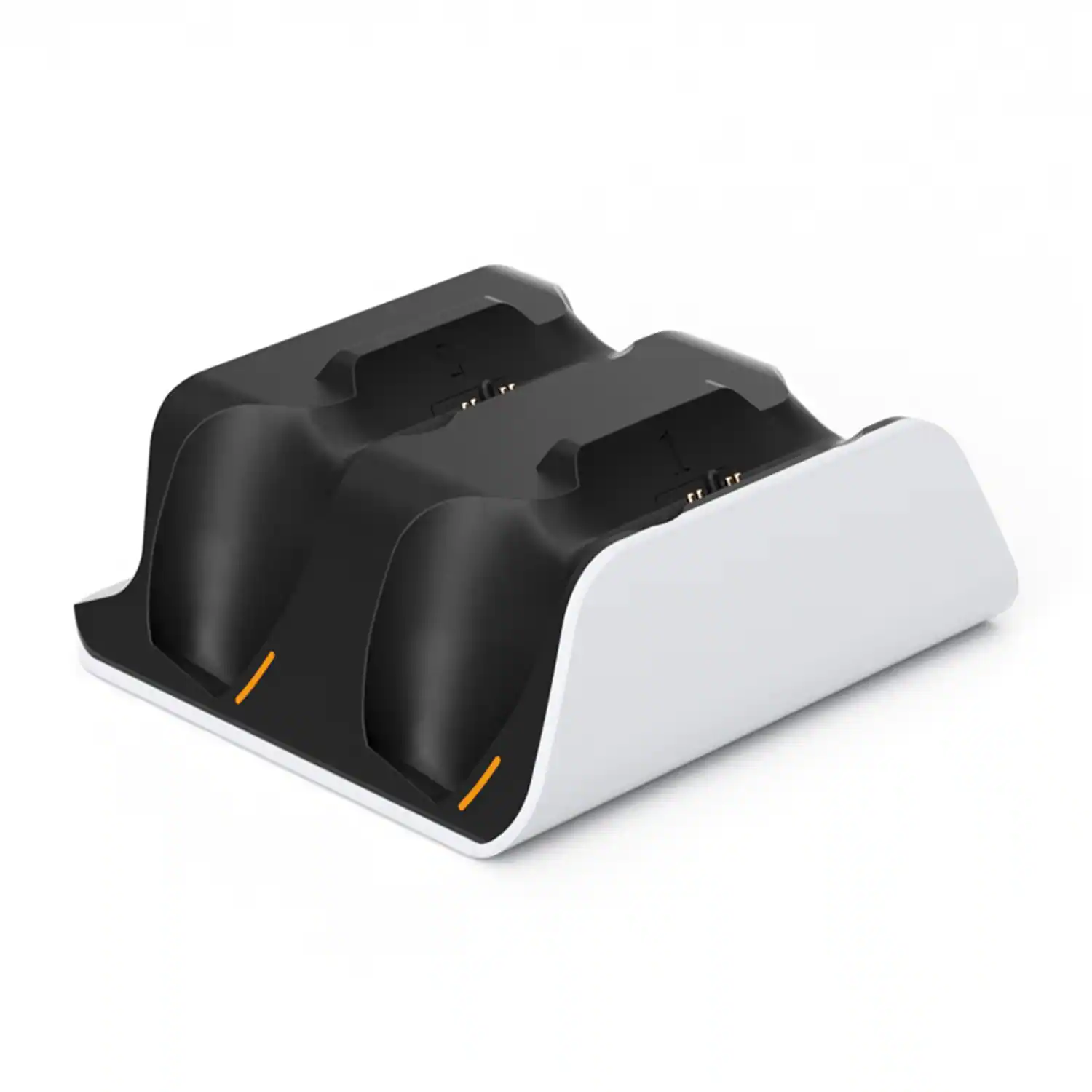 Alt View 3. Luckbyte - Dual Fast Charging Dock for PS5 & Edge Controllers, 2.5H Rapid Charging Station with LED Indicators & Smart Protection.