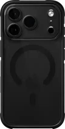 Front. dbrand - Ghost Case with MagSafe for Apple iPhone 18 Pro / iPhone 17 Pro - Black.