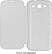 Alt View 2. Samsung - Flip Cover for Samsung Galaxy S III Cell Phones - White.