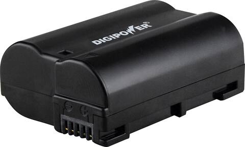Ayex Kit 2 Batterie EN-EL15 + Caricatore Doppio USB Con Display LCD Per Nikon (D7000, D7100, D7200, D610, D850, 1 V1)