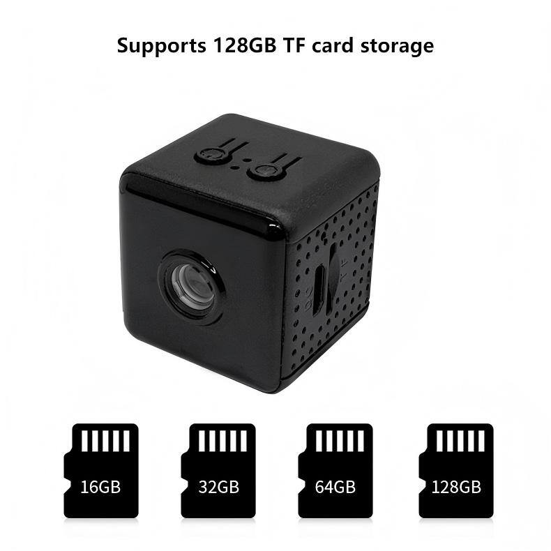 Supports 128GB TF card storage  
16GB 32GB 64GB 128GB