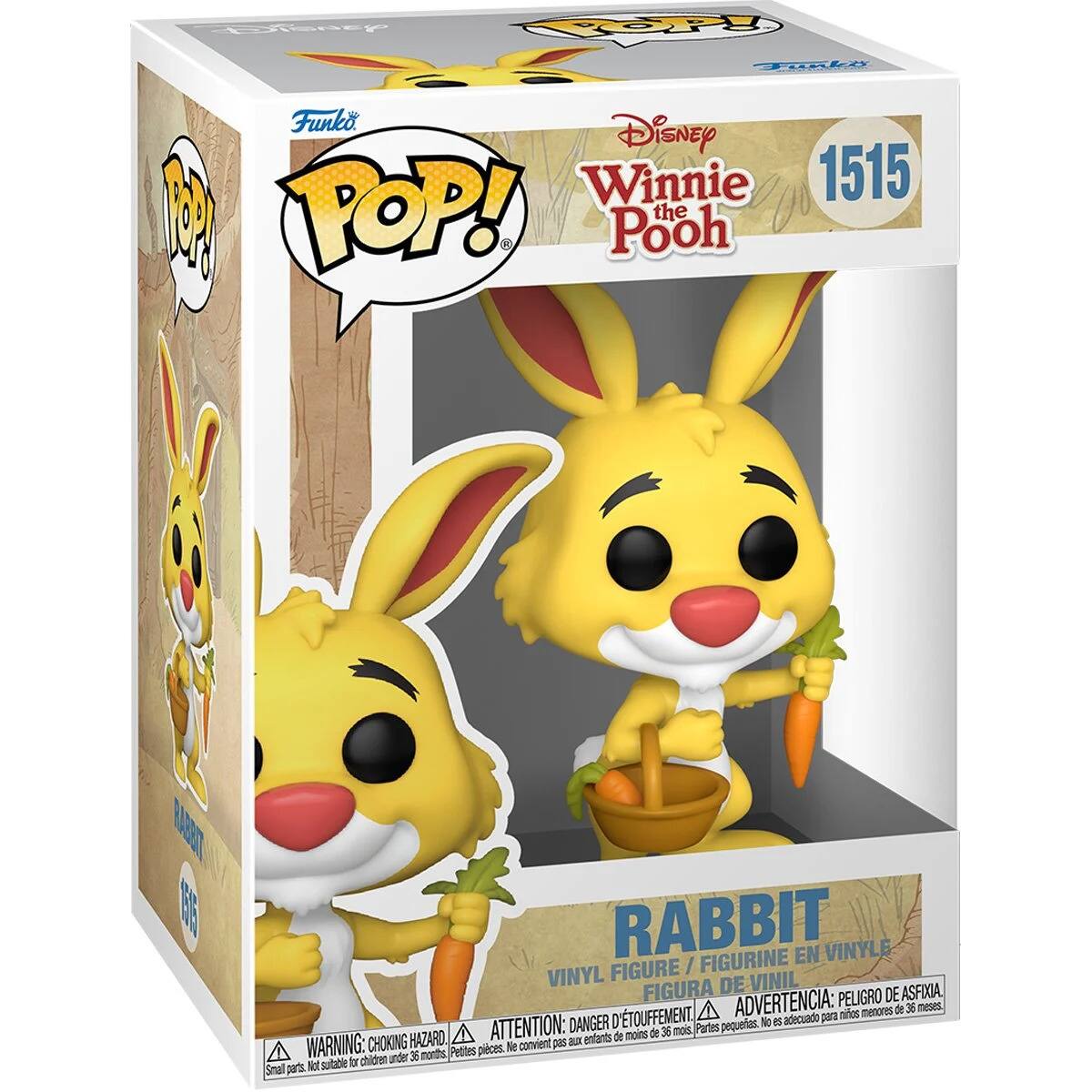 Eotiney C onk Funko Disney Winnie 1515 M POP! the Pooh IERIA  RABBIT EN VINYLE FIGURE / FIGURINE VINYL DE VINIL FIGURA PELIGRO DE DEASFIXIA D'TOUFFEMENT, A ADVERTENCIA: adecuado pan nitos menores de 36 neses DANGER pequeas.  6 HAZARD ATTENTION: ontants de noins de 36 mois. Partes WARNING: CHOKING e convrient pos -X 36 months Petites pices. sutable  chidren under Snal e Ro