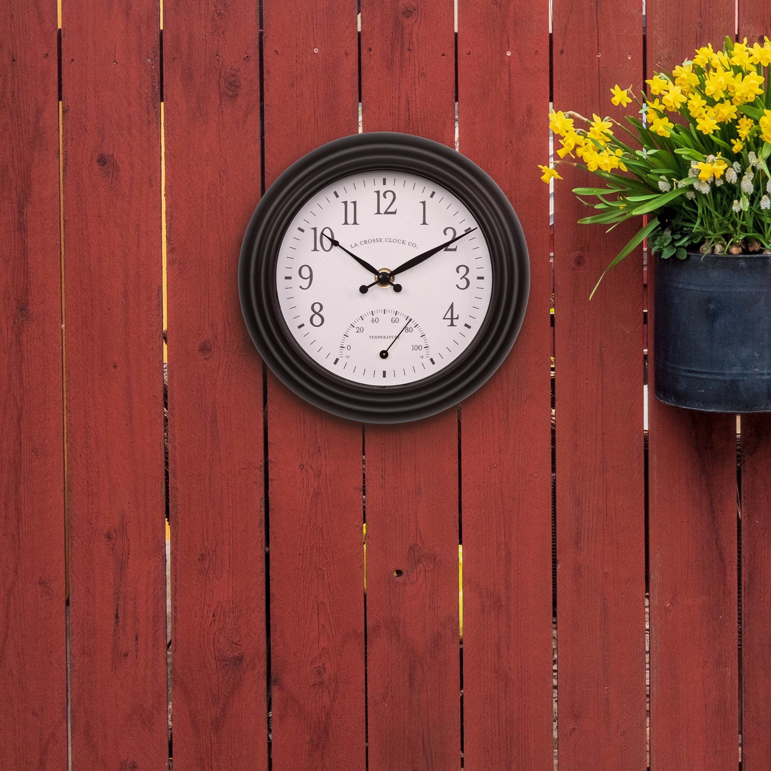 LA CROSSE CLOCK CO.

11 12 1 2 3 4 5 6 7 8 9 10

TEMPERATURE
-100 -80 -60 -40 -20 0 20 40 60 80 100