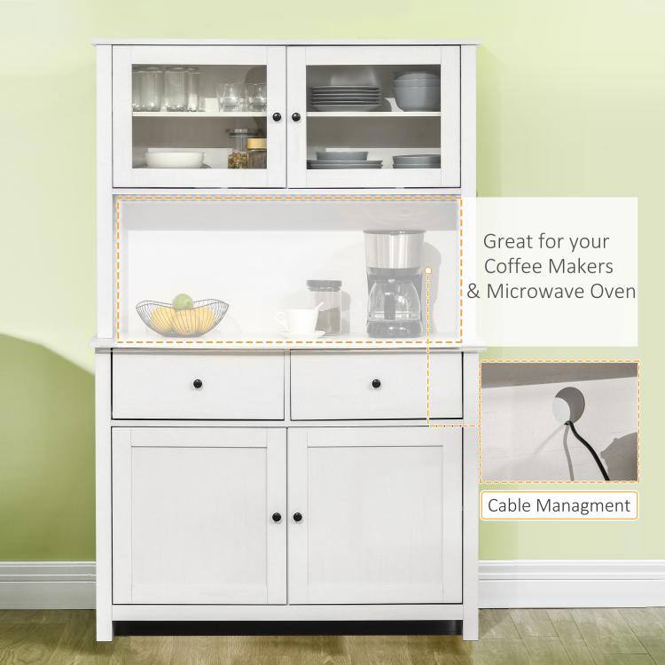 Great for your Coffee Makers & Microwave Oven  
Cable Management