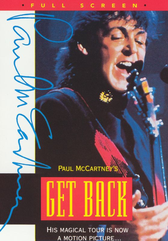  Paul McCartney's Get Back - World Tour Movie [DVD] [1990]