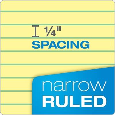 I 1/4" Spacing  
Narrow Ruled