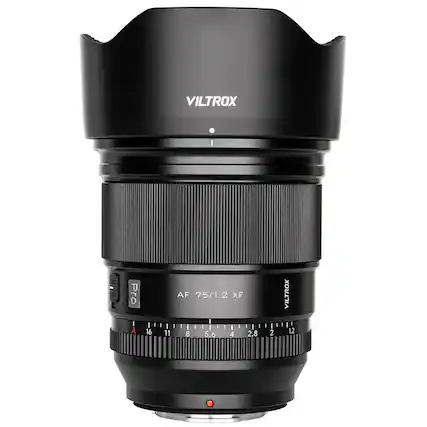 VILTROX U Pro O A 16 11 AF 75/1.2 XF 8 5.6 4 2.8 2 VILTROX 12