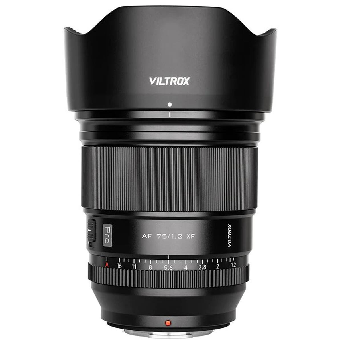 VILTROX U Pro O A 16 11 AF 75/1.2 XF 8 5.6 4 2.8 2 VILTROX 12