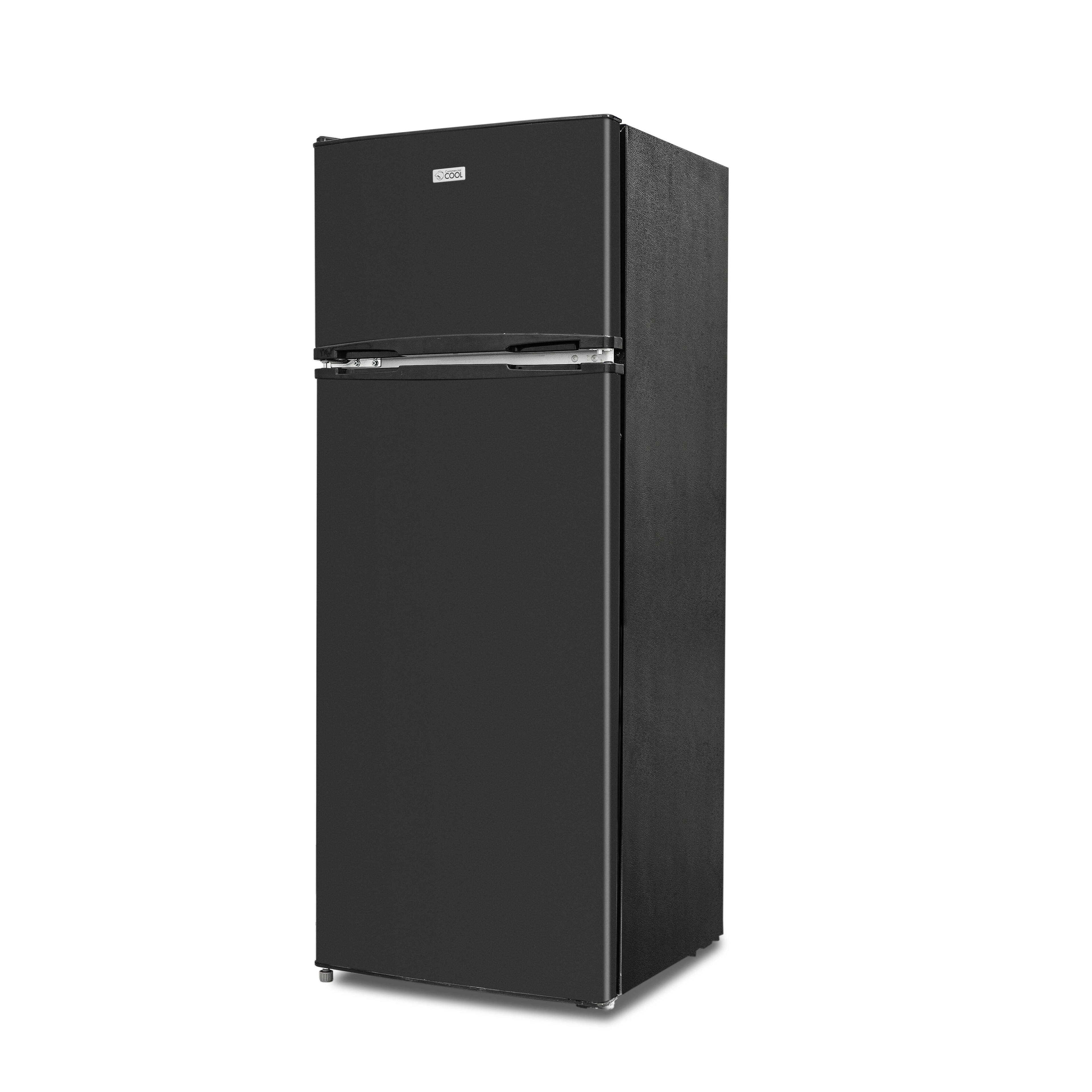 Commercial Cool - 7.7 Cu.Ft. Top Mount Refrigerator - Black