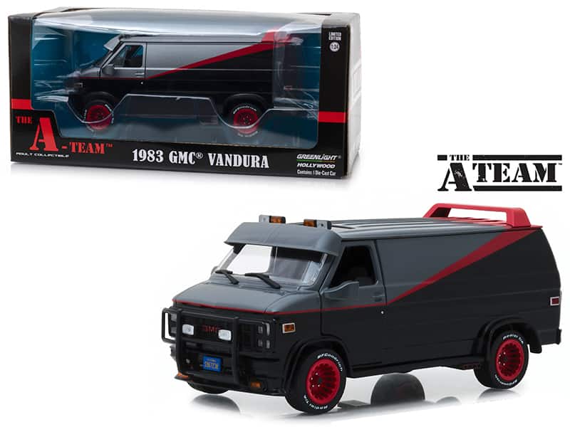 1983 GMC Vandura "The A-Team" (1983-1987) TV Series 1/24 Diecast Model Car by Greenlight