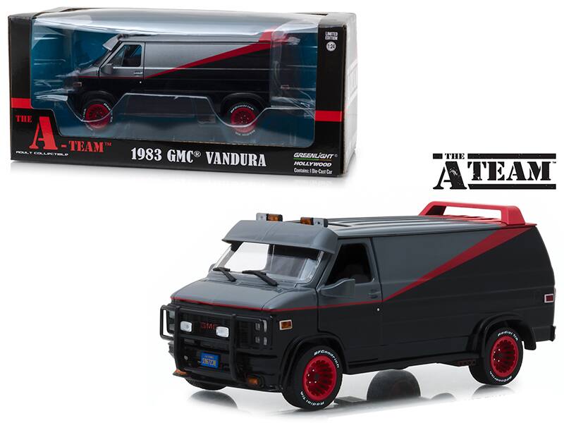 1983 GMC Vandura Van "The A-Team" (1983-1987) TV Series 1/24 Diecast Model Car by Greenlight - Multicolor