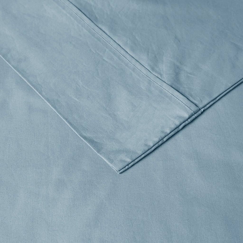 Alt View 5. Gracie Mills - Gracie Mills Clementine 200 Thread Count Year-Round Cotton Percale Sheet Set - Teal.