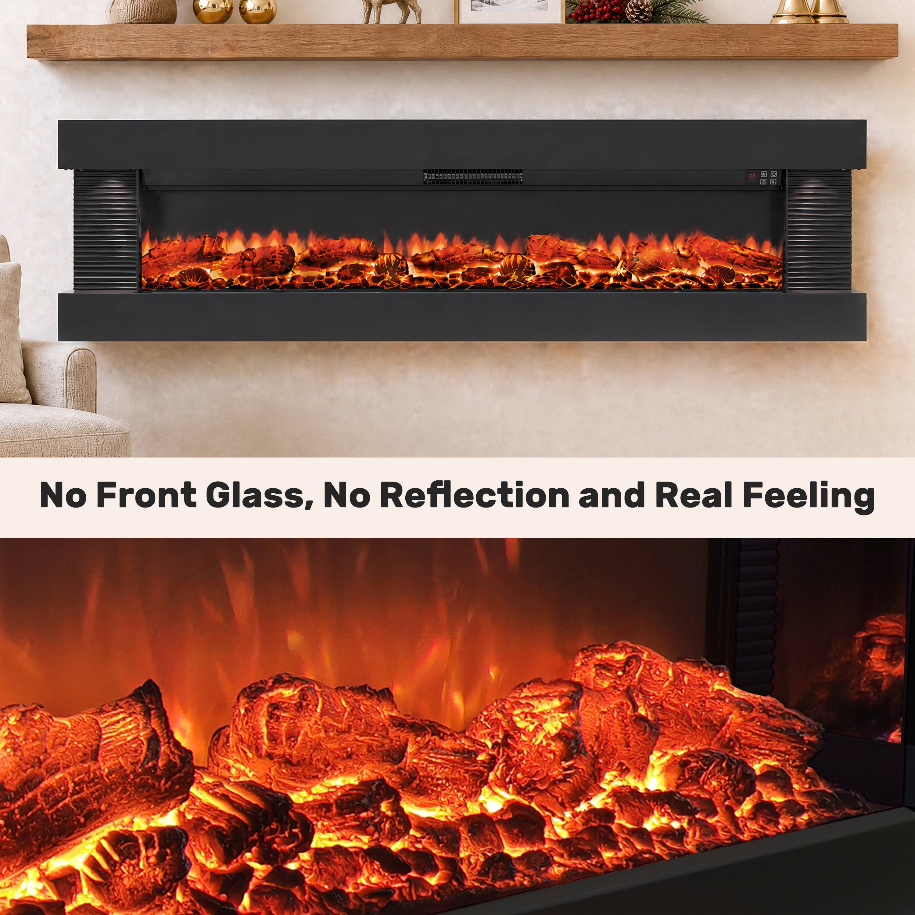 No Front Glass, No Reflection and Real Feeling