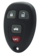 Left. Car Keys Express - GM Keyless Entry Remote - 4 Buttons (Lock, Unlock, Trunk, and Panic) - Black.