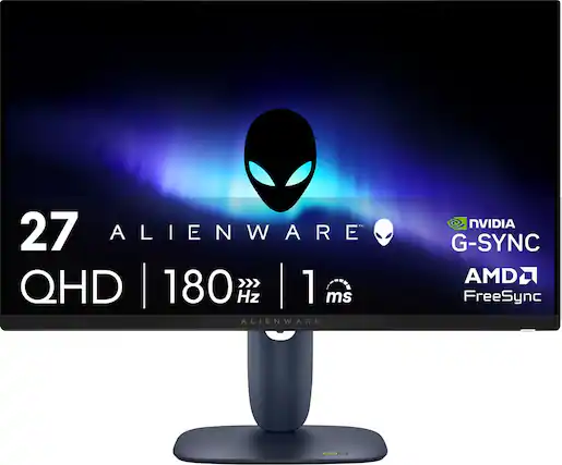 NVIDIA 27 ALIENWARE G-SYNC AMD QHD 180 Hz 1 ms FreeSync