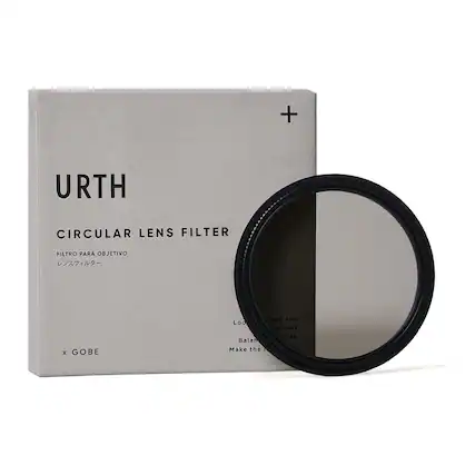 Front. Urth - Urth 86mm CPL Filter with Rotating Adapter for Square Filter Holder (Black).