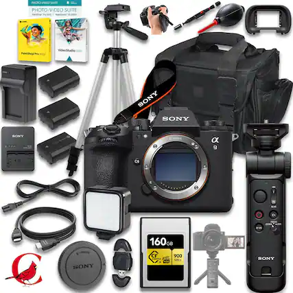 PHOTO-VIDEO SUITE
PaintShop Pro 2022
VideoStudio 2020 SE 2020
SONY α9
E-mount
160GB CF Express Type A 900 MB/s
SONY 160GB CF Express Type A 900 MB/s