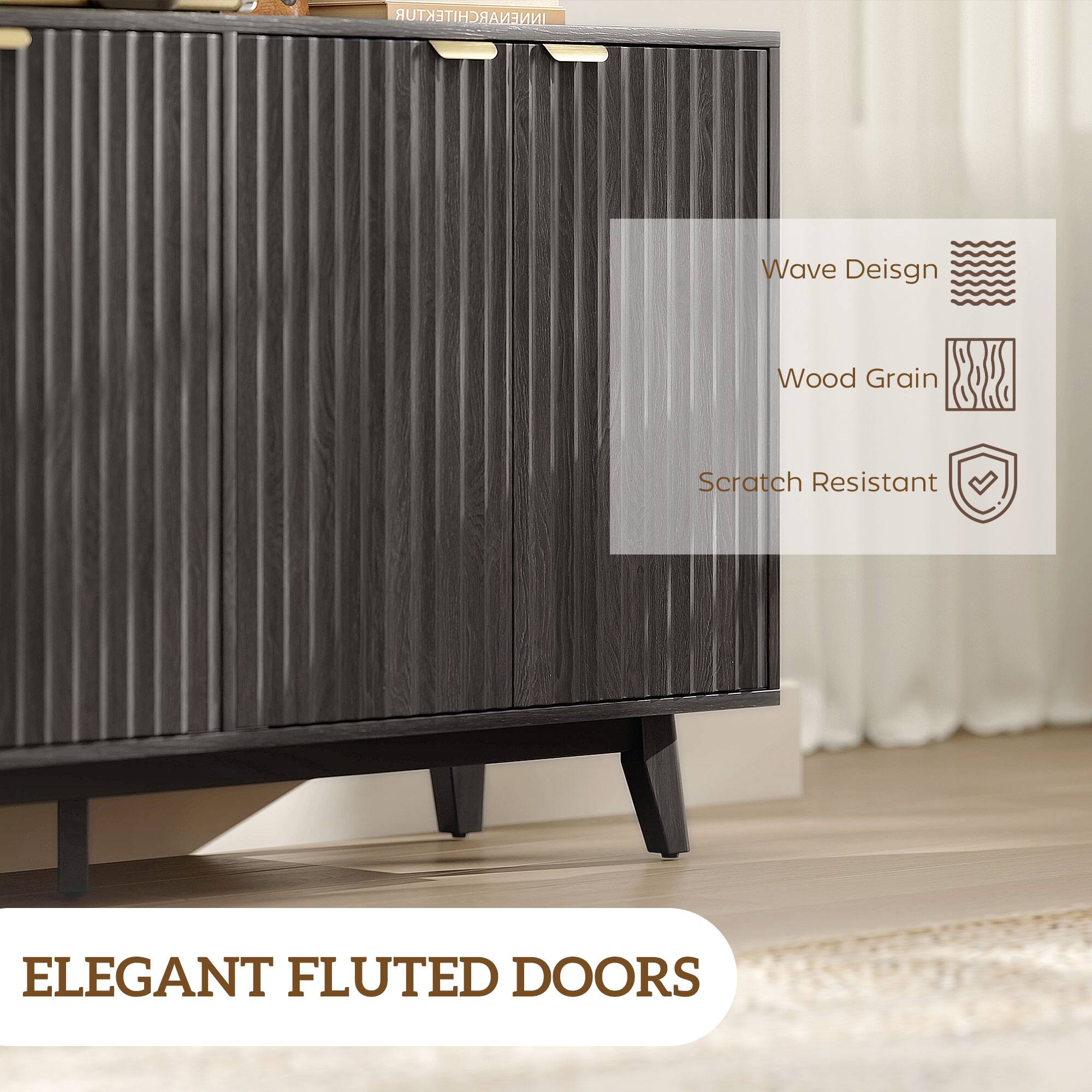 ELEGANT FLUTED DOORS

Wave Design
Wood Grain
Scratch Resistant