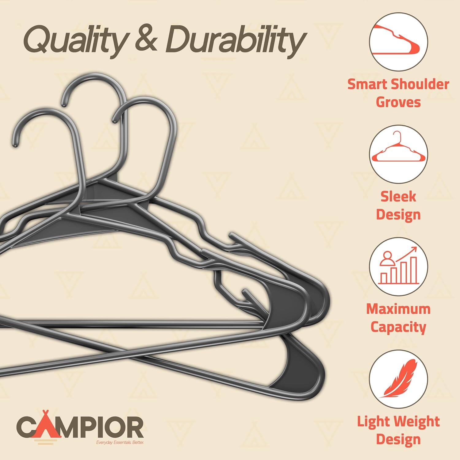 Quality & Durability
Smart Shoulder Groves
Sleek Design
Maximum Capacity
Light Weight Design
CAMPIOR Everyday Essentials Better