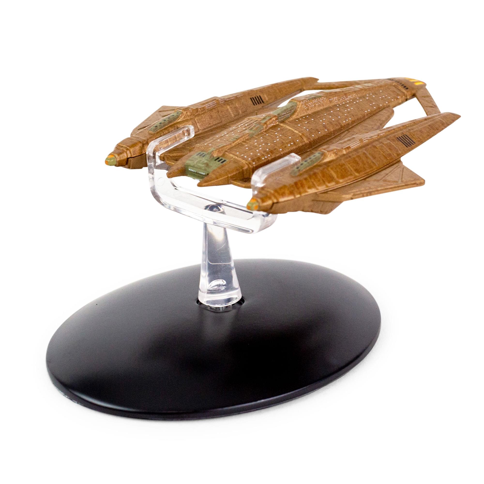 Alt View 3. Eaglemoss - Eaglemoss Star Trek Starship Replica | Vidiian Ship - Brown.
