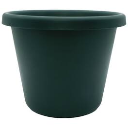 The HC Companies - 17 Inch Round Classic Planter, Plastic Plant Pot, Evergreen
