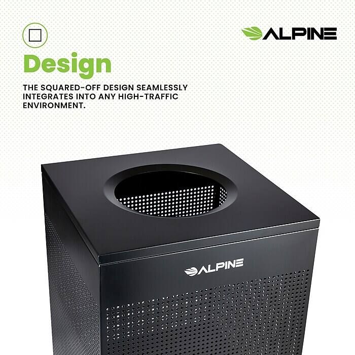 Design
THE SQUARED-OFF DESIGN SEAMLESSLY INTEGRATES INTO ANY HIGH-TRAFFIC ENVIRONMENT.
ALPINE
ALPINE