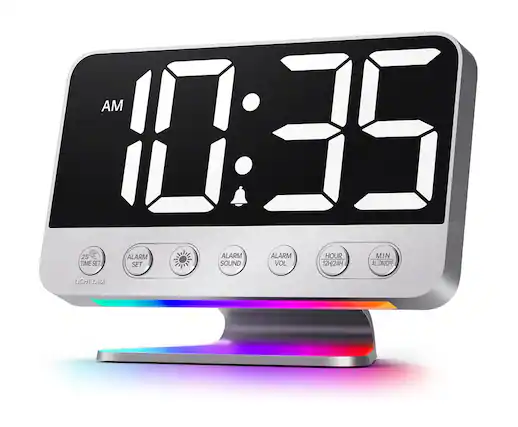 AM 10:35
2S ALARM
ALARM
ALARM
HOUR
MIN
TIME SET
SET
SOUND
VOL
12H/24H
AL
AL
ON/OFF
LIGHT
DIM