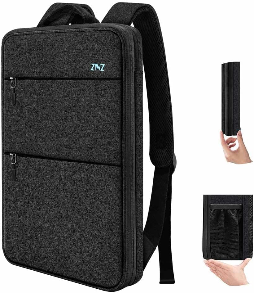 Vulpecula Spade - Slim & Expandable Laptop Backpack 15 15.6 16 Inch Sleeve with USB Port - B04k01