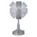 Alt View 2. Zadro - LED Lighted Makeup Mirror with 8X/1X Magnifications - Satin Nickel.