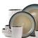 Alt View 9. Elama - Elama Modern Dot 16 Piece Luxurious Stoneware Dinnerware with Complete Setting for 4 - Taupe, Blue, and Brown.