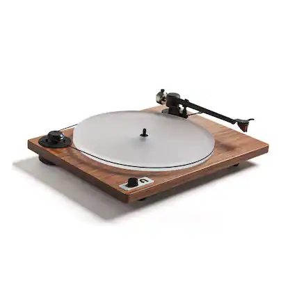 Front. U-Turn Audio - U-Turn Audio Orbit Special Turntable With Preamp - Walnut - Walnut.
