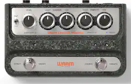 Warm Audio - Analog Stereo Chorus/Vibrato Pedal w/ Independent Chorus/Vibrato Controls, Footswitch Effect Selector & Stereo Outputs